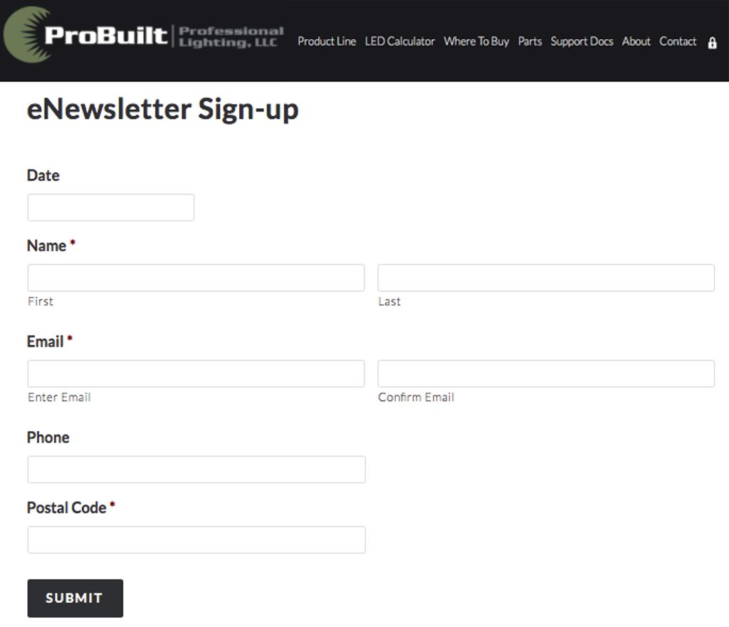 ProBuiltLights's tweet image. Sign up for our eNewsletter to stay up to date with our newest products! bit.ly/pbenews