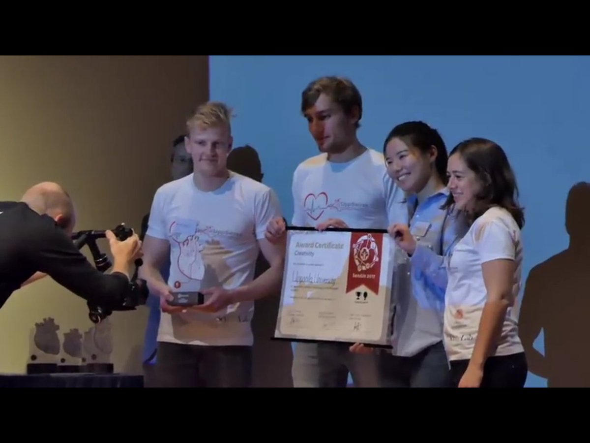 Saltro_dc's tweet photo. Gefeliciteerd winnende teams! #sensus2017 #teamleuven #teamuppsala #teamTUE #teamDenmark https://t.co/232D2I3Olt