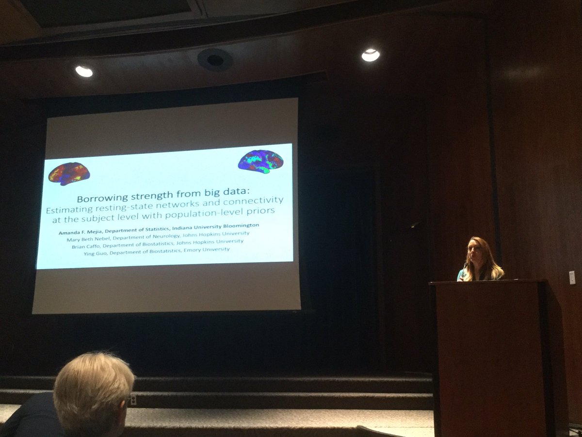 dankessler's tweet photo. .@mandyfmejia presents on leveraging population-level Prior's to borrow strength from big data  #BDN2017 https://t.co/U8i2NuurzZ
