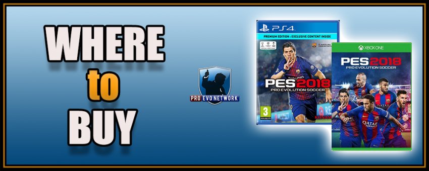 ProEvoNetwork's tweet photo. Here are the best places to buy #PES2018  https://t.co/lHZAxkEsxk  @Adam_Bhatti @officialpes @PESEP14 @glen_pesworld @PesUniverse https://t.co/ShZhvY2duI