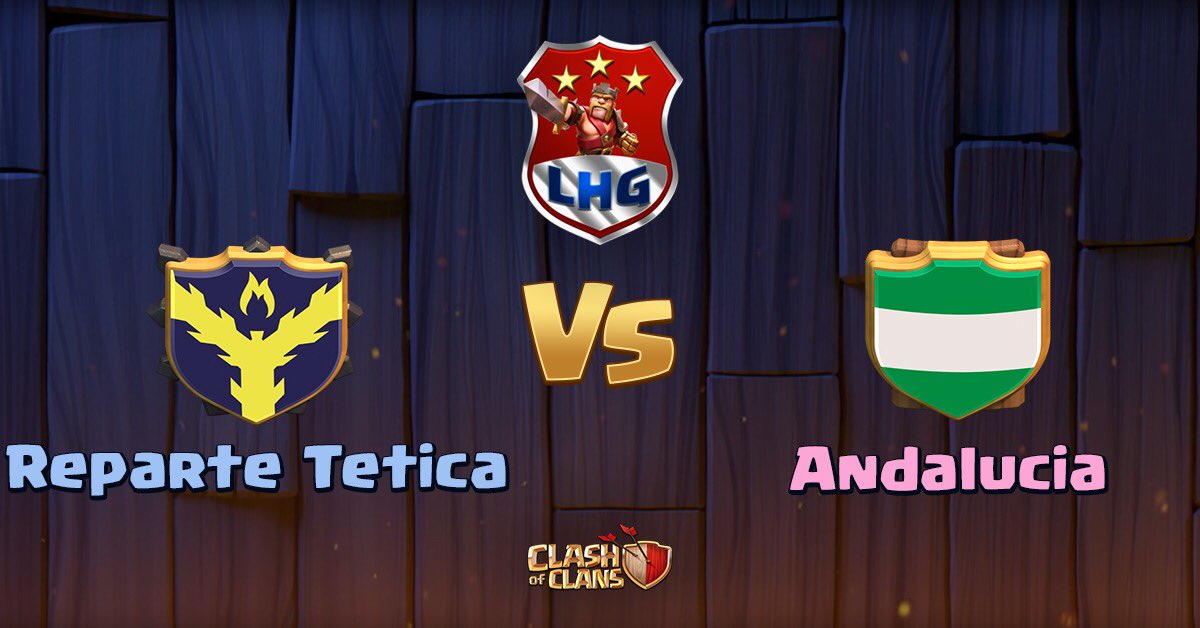 ClanAndalucia's tweet photo. Comenzamos la Jornada 1 de la @LHGCOC contra el clan @RTcocCR . https://t.co/61XXOWDwwC