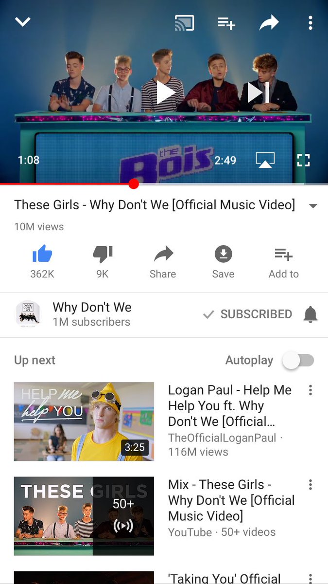 trulyambs's tweet photo. 10M views on the #TheseGirlsMusicVideo !! So proud wow that's crazy!
@whydontwemusic https://t.co/8mhhxmLN9l