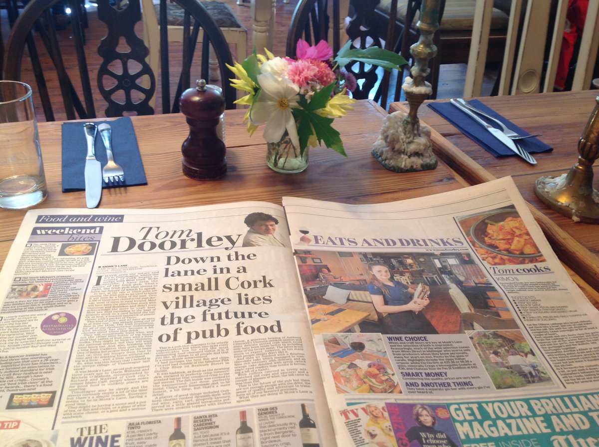 monkslane (@monkslane) on Twitter photo Thanks so much <a href="/tomdoorley/">Tom Doorley</a> for the review in the Daily Mail today! We're humbled by your kind words ☺️ what a gent 🙏 Thanks so much <a href="/tomdoorley/">Tom Doorley</a> for the review in the Daily Mail today! We're humbled by your kind words ☺️ what a gent 🙏