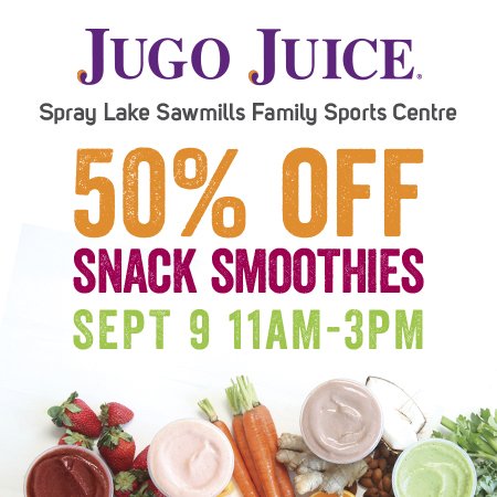 jugojuice's tweet photo. Grand Opening of our newest store and the new facility in #Cochrane today! Stop by &amp; check it out! Partial proceeds going to #rockthewaves https://t.co/37Sina3Gce