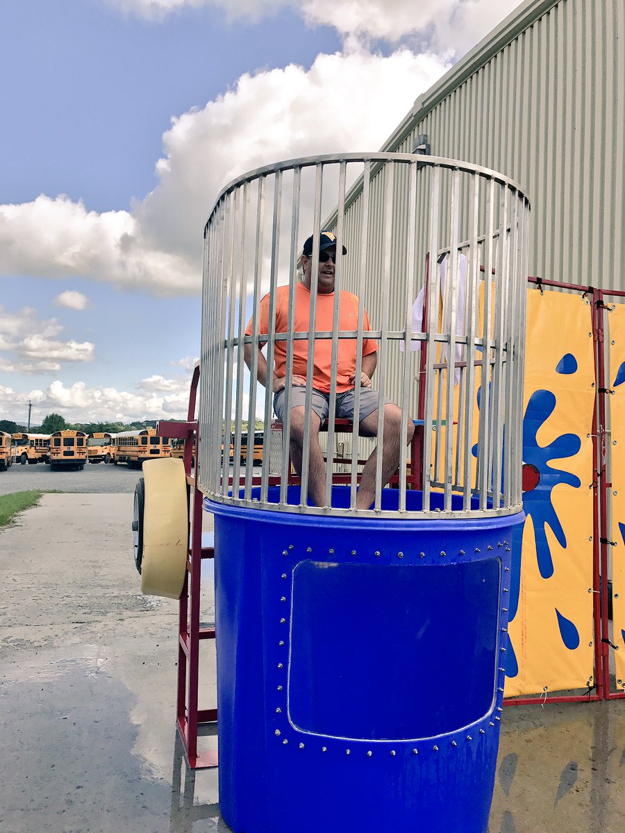 Come out to Bright Futures Food Drive to dunk Mr. Rudy and other administrators!