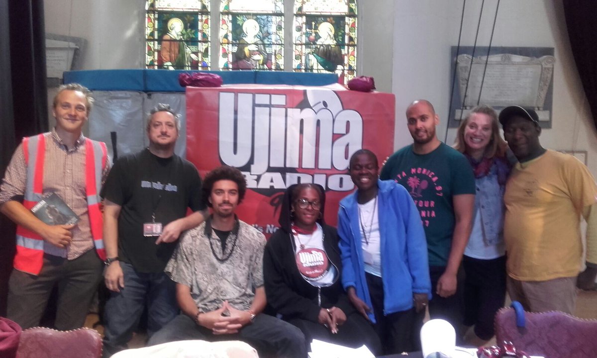 rogerg44's tweet photo. Many thanks team our @BristolDOD collaboration w/ @Circomedia & @Ujimaradio family arts & culture event today #ujimaelevates #partnership https://t.co/1c1eF7SSm9