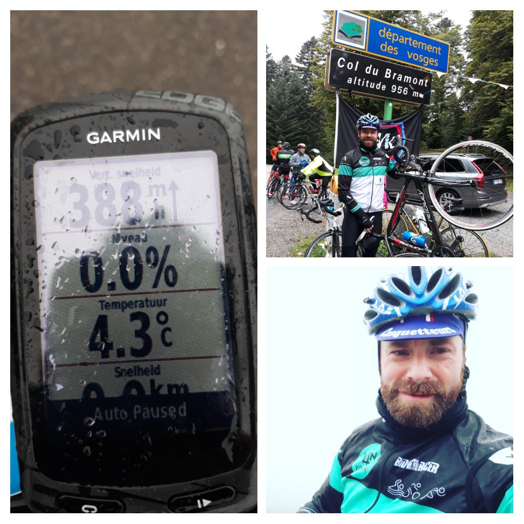 GRasschaert's tweet photo. #climbingforlife #Day2 #RouteDesGrandBallong #Wind #Fog and lots of #rain #FreezingRide #SportsDoUnitePeople #W4Y https://t.co/sTBoEQEDPd