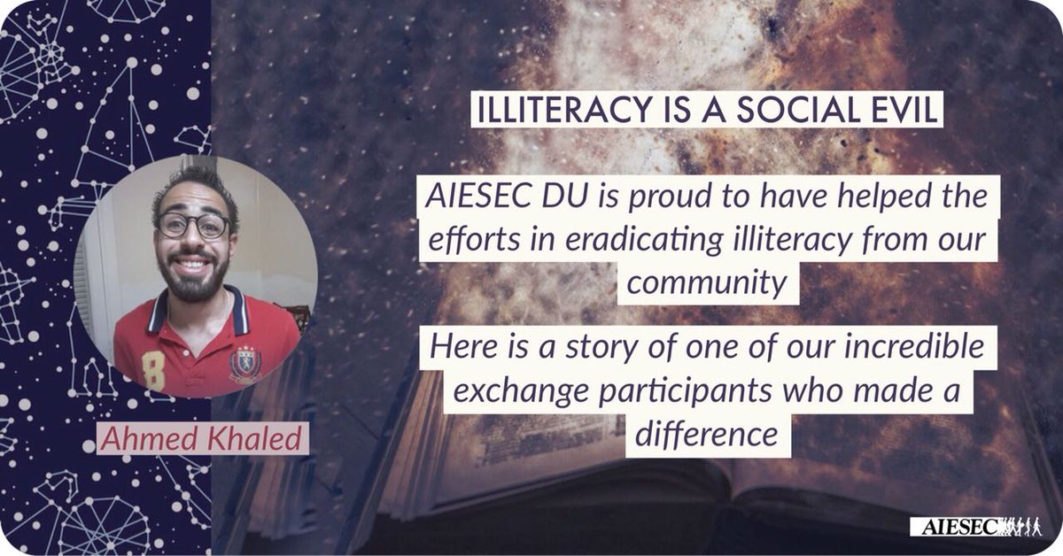 AIESEC_DU's tweet photo. "Working at Prajna gave me opened my eyes as to what it feels like to not have access to education. I hope no one has to ever face that." https://t.co/SMUvdiG2oS