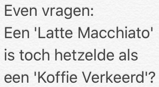 #justasking #koffie #hipstergedoe #vreemd