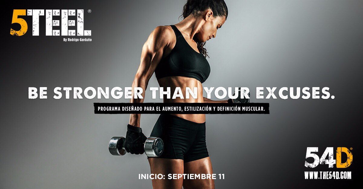 the54D's tweet photo. El 11 de septiembre iniciamos con un programa diseñado para el aumento, estilización y definición muscular. Más información 👉🏼 por DM. https://t.co/aFdsQHVEd1