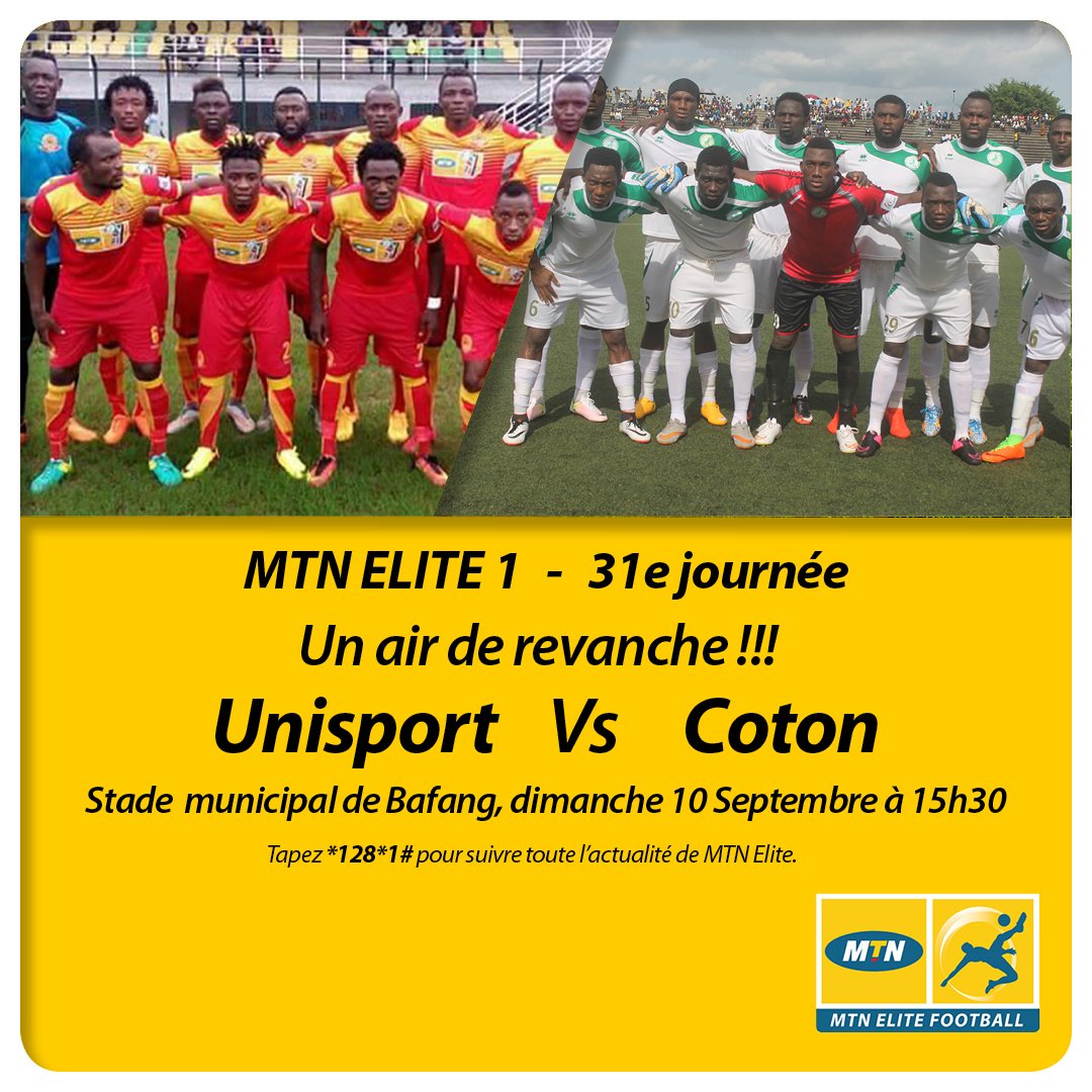 Coton ⚽️✔️
Unisport ⚽️✔️
Colombe ⚽️✔️
Canon ⚽️✔️
... Ils sont tous prêts pour partager leur passion avec vous, ici, chez vous ! Et vous ?