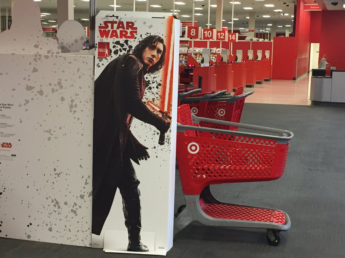 #KyloRen shopping <a href="/target/">Target</a> #fun #starwars #saturdaymorning