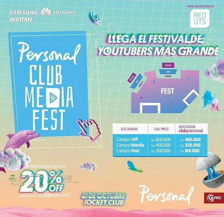 Aquí tienen la lista de precios para el @PersonalCMF @ClubMediaFest @ClubMediaNet @CMFPARAGUAY #marjoha #marlovers #gomasios @MarJoha07 💕