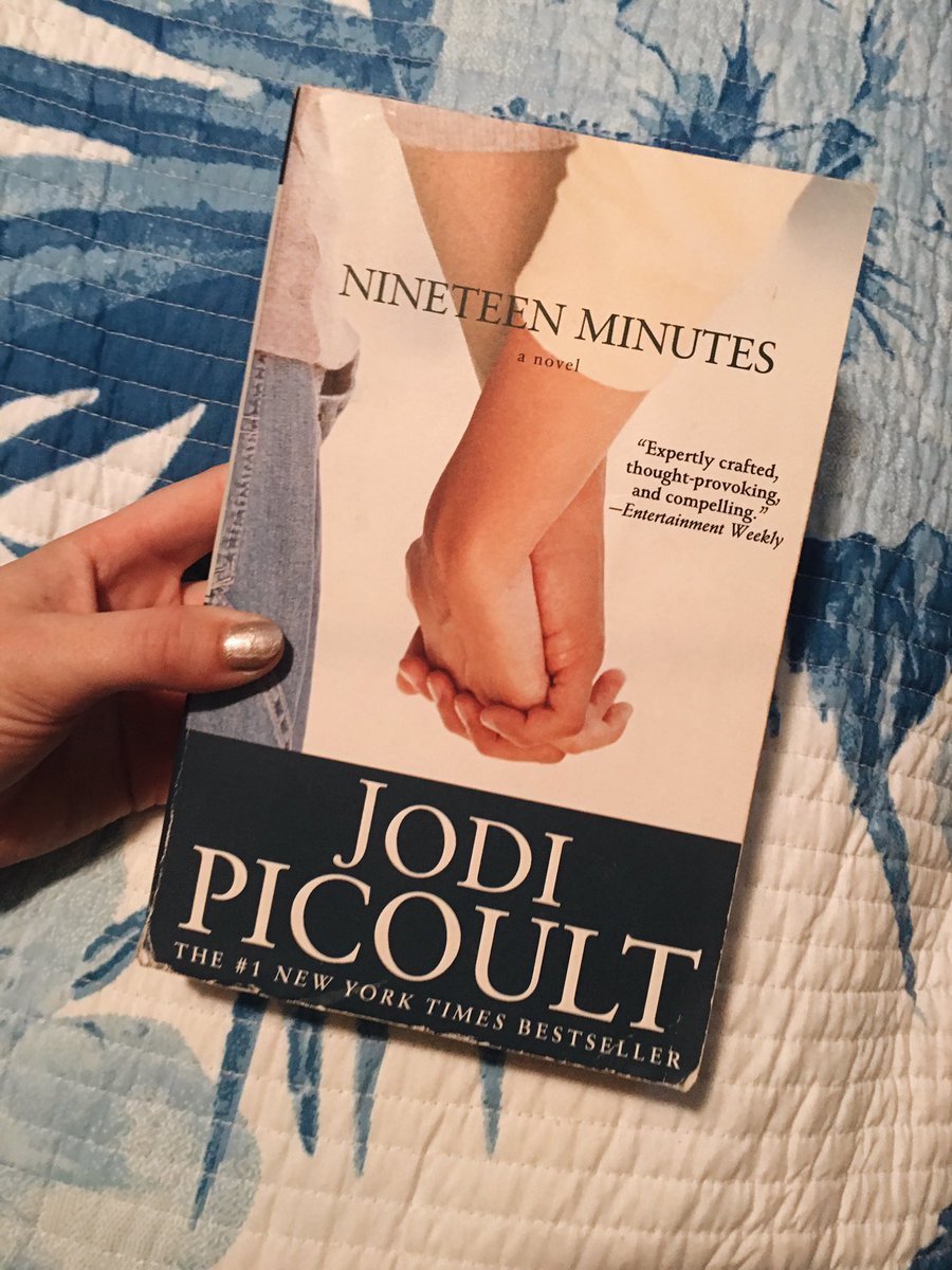 Nineteen Minutes |  @jodipicoult - my all time favorite book.