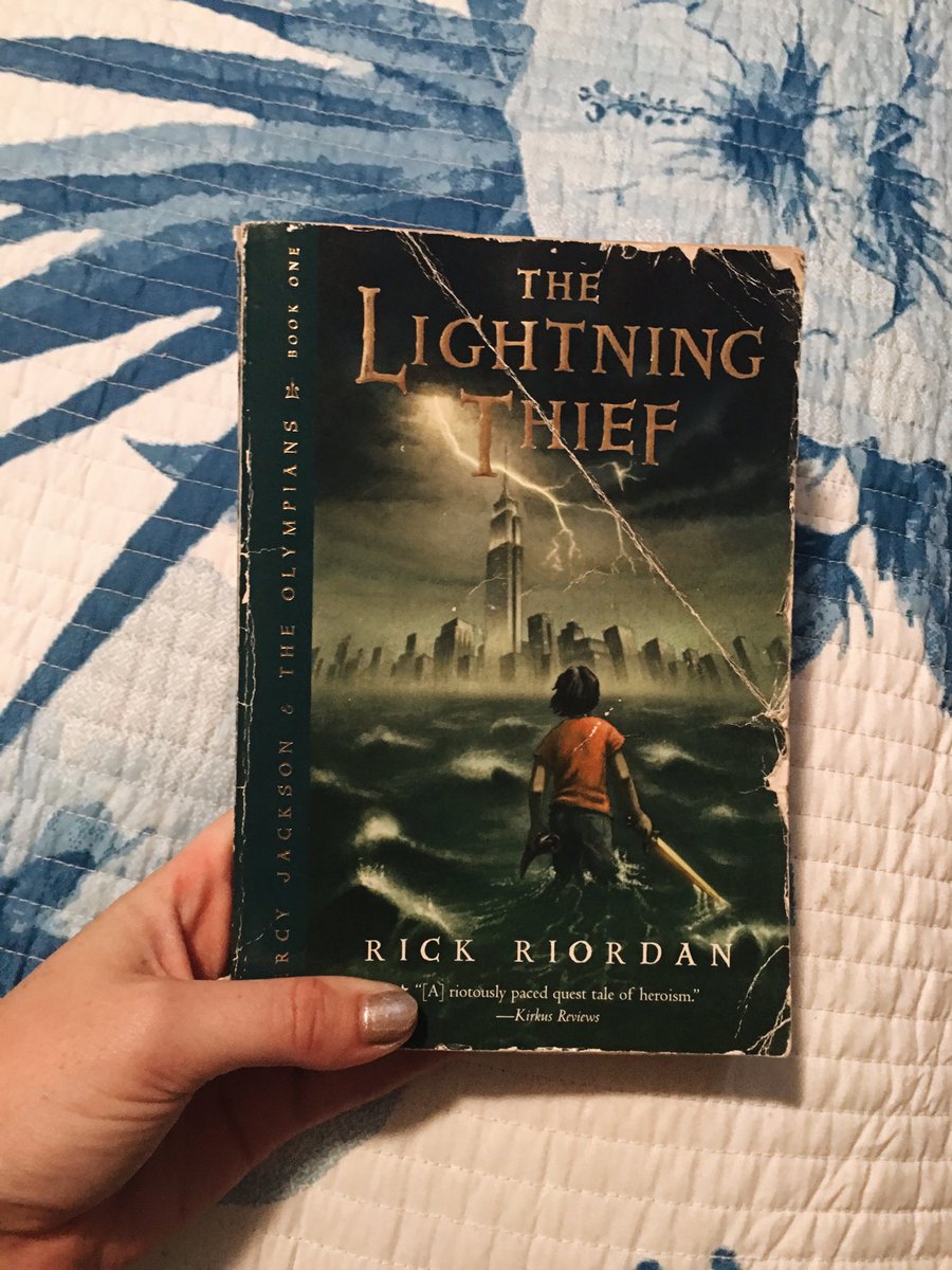 Percy Jackson & the Olympians: The Lightning Thief | Rick Riordan - not sure why I didn't read this when I was little but still good now