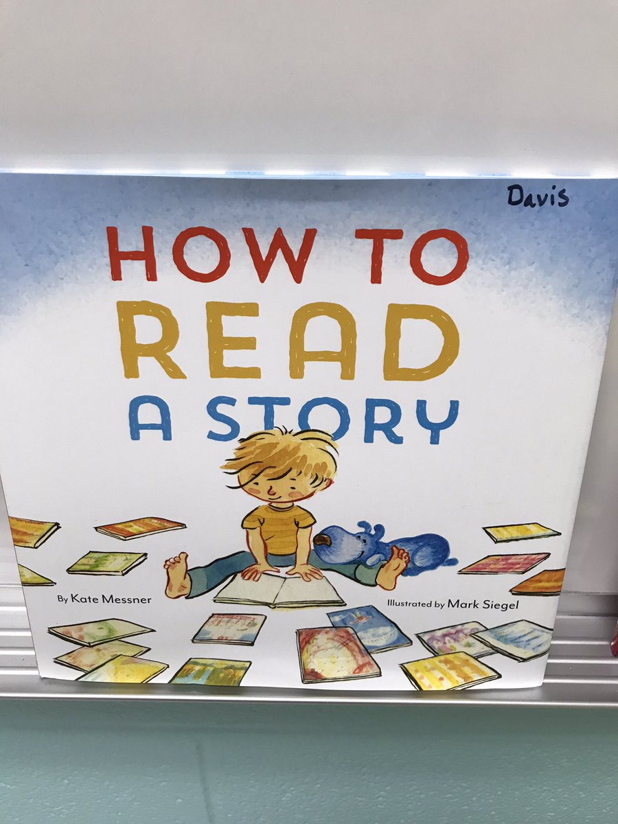 ammedavis19's tweet photo. Thanks for this special book @KateMessner! My kinders LOVED it! #howtoreadastory #classroombookaday https://t.co/7xLwp2vfKl