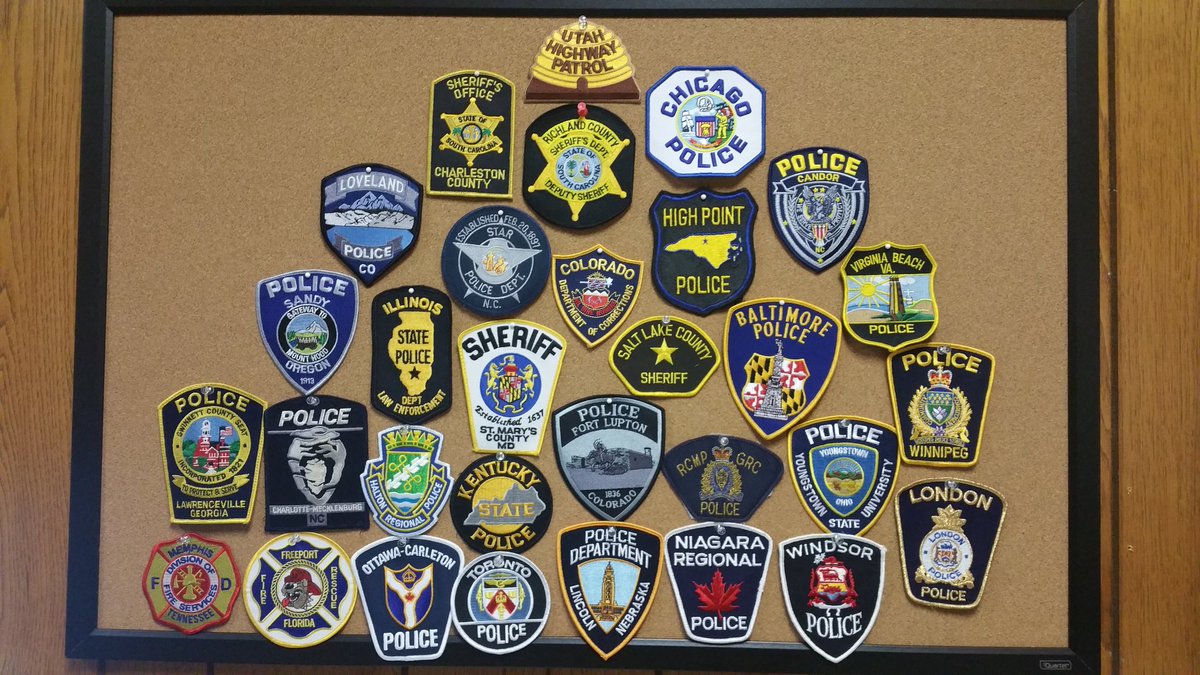 Updated patch board. 😆
Send patches to:
🚓🚔🚒🚑
105 Hogan Lane
Cheraw, S.C. 29520