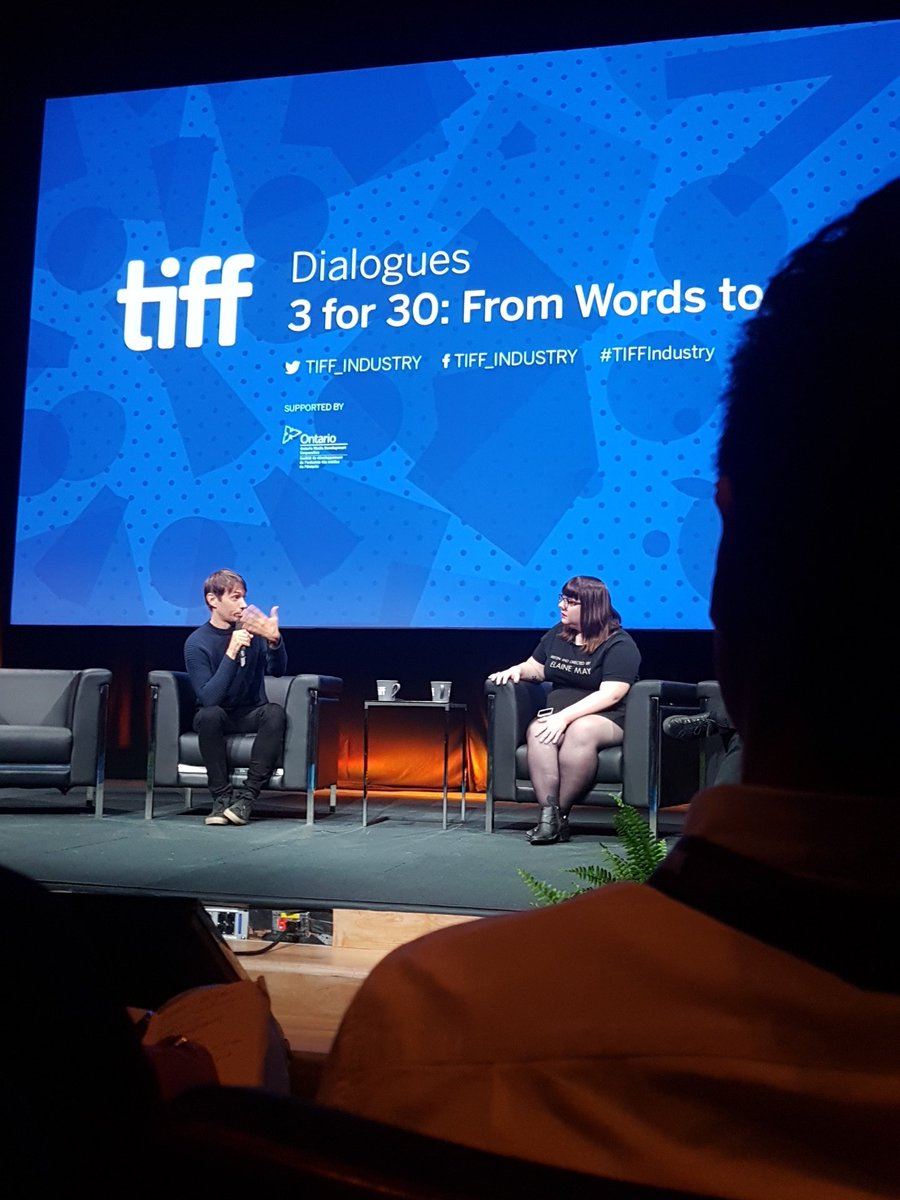 Sean Baker, director of #Tangerine , talks about his new film #thefloridaproject at #TIFFindustry #TIFF17