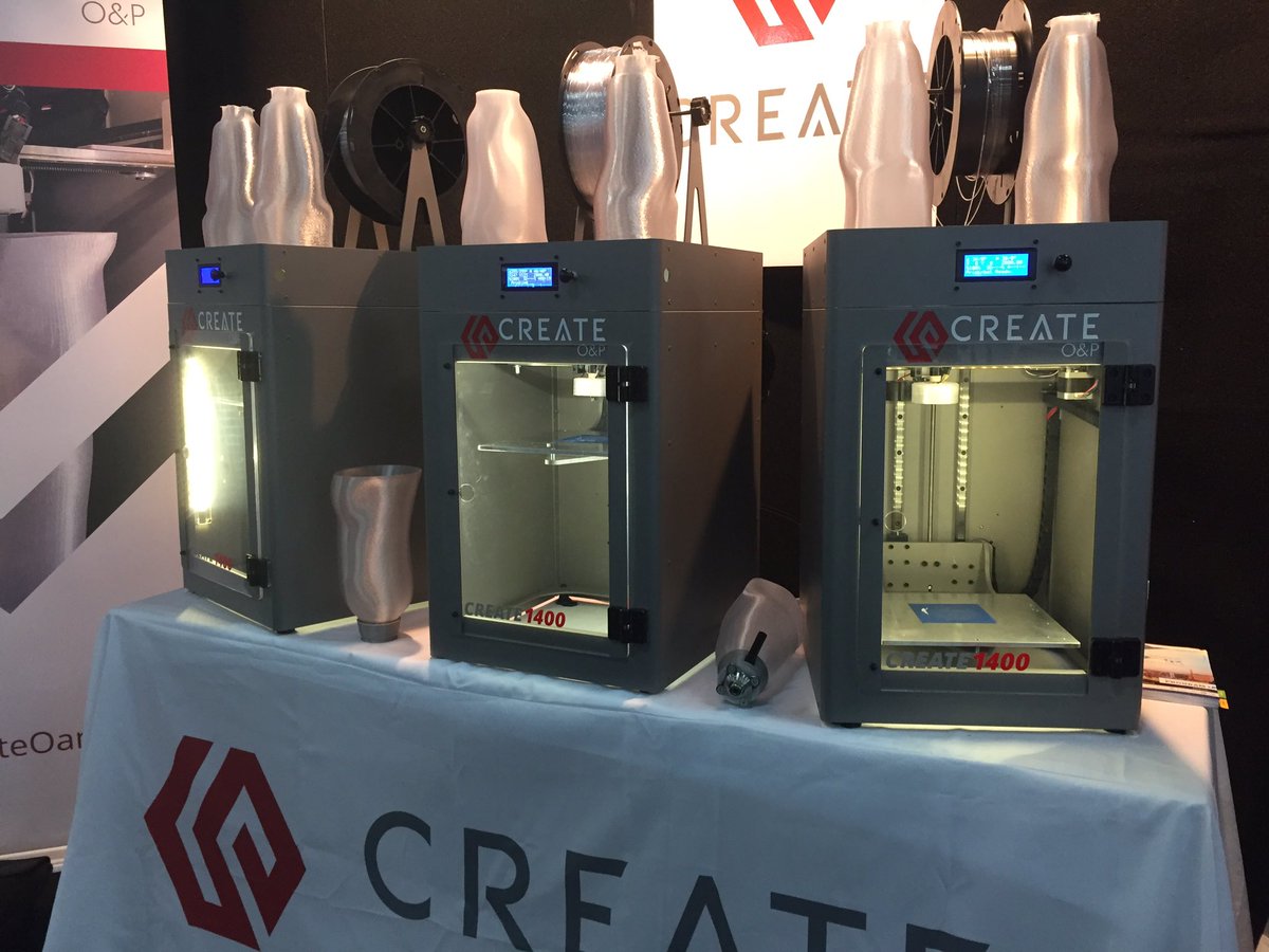 CreateOandP's tweet photo. Another amazing time at the #AOPA2017 Conference.
#AOPA #AAOP #3DPrinting #3DPrinter #CADCAM #CreateOandP #LasVegas #Prosthetics https://t.co/JmWzGA9VdI