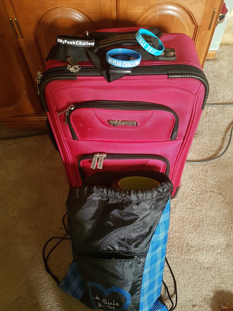 Je suis prest
Here I go again this time a 10k tomorrow #mpc2017 #3xpeaker
<a href="/MyPeakChallenge/">My Peak Challenge</a> <a href="/SamHeughan/">Sam Heughan</a>

<a href="/MPCFitlanders/">MPCFitlanders🇺🇸🏴󠁧󠁢󠁳󠁣󠁴󠁿</a> <a href="/Sheugs/">Sheugs</a> <a href="/10MinDQ/">Cookie Roof 🍪</a>