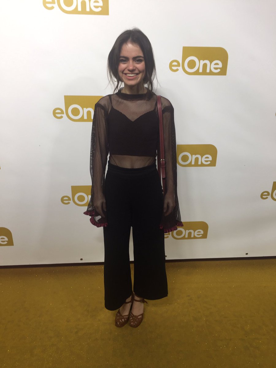 AlyssaBaker's tweet photo. Last night 🌙@eOnefilms @eOneMusicCanada #evolutionTIFF 
Shirt: #lacedsilk https://t.co/I6h0dlkEGU