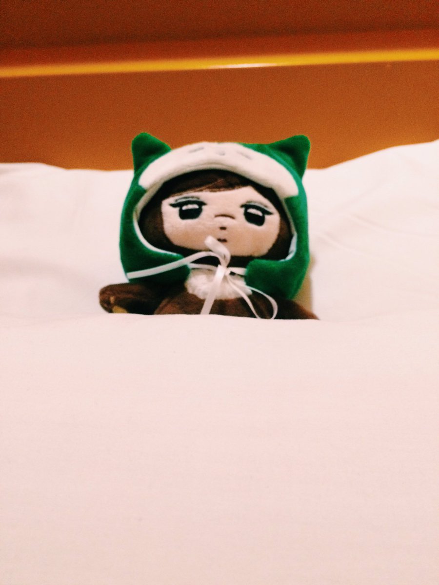 amoyseop's tweet photo. Goodnight! Kena bangun awal tomorrow #BabyNini โฅ๏ธ https://t.co/EiJ13BDQXB