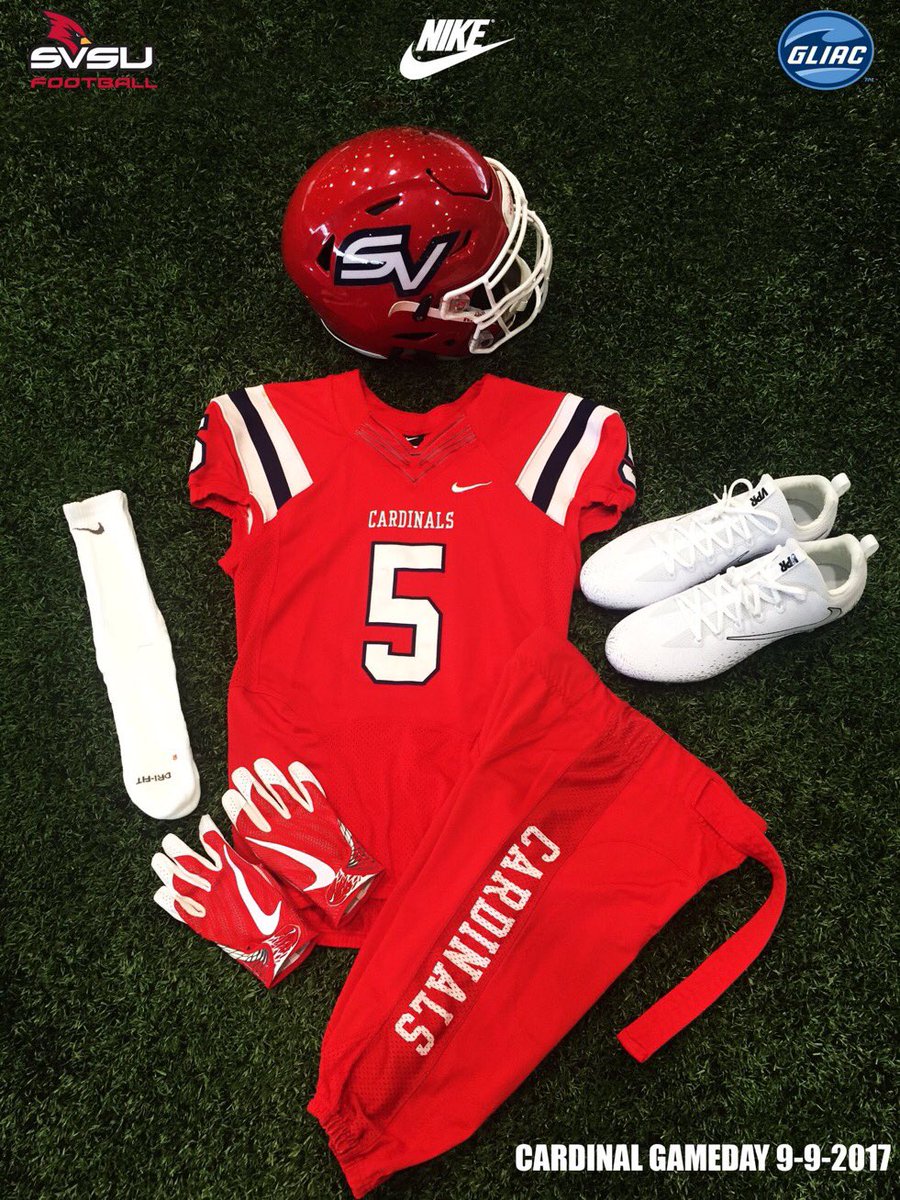 Josh_Miller54's tweet photo. RED OUT!! #ONESV #Cadillacs @svsu_football https://t.co/YSK17bpa7m