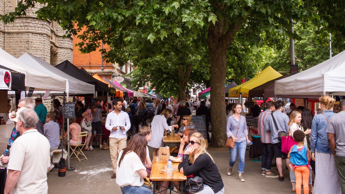 EatMeDrinkMeLDN's tweet photo. We are back tomorrow๐ข with all your favourite #street #food and produce traders, plus plenty of #new ones to try โ๏ธ 11am-3pm #W5FoodMarket https://t.co/Pj7DXC0n7T