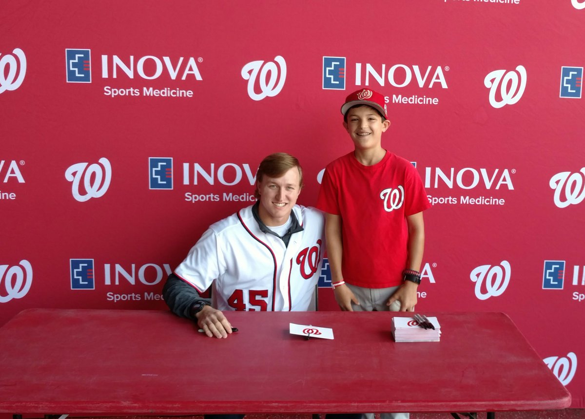 mkbyars's tweet photo. Thanks @astevenson6 for meeting us at the park! @Nationals @paddyice6 https://t.co/cxmwBynVOL