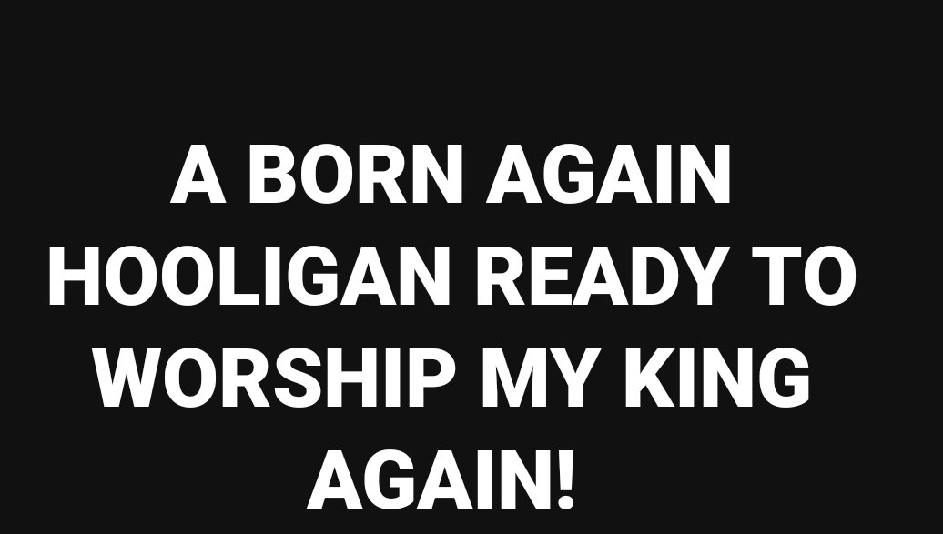 VicSonOfYAH's tweet photo. I am EL #VICTORIOUS, I am HE WHO WALKS WITH #YAH, I am a born again hooligan ready to worship my #king  #LORD #JESUS again.
#princeV https://t.co/Zi8XbjnFTZ