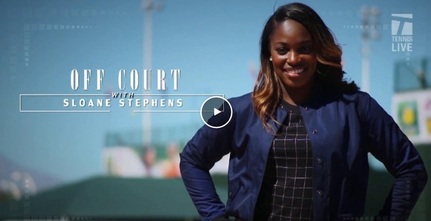 En marzo, @SloaneStephens 'trabajaba' de notera para el @TennisChannel mientras se recuperaba de una lesión. Acaba de ganar el US Open.