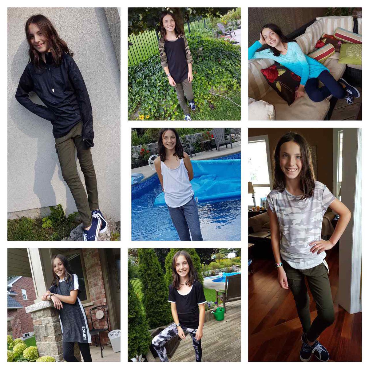 karleydajka's tweet photo. my little sis just took a full on photoshoot with her back to school clothes https://t.co/qxcWnNjHYp