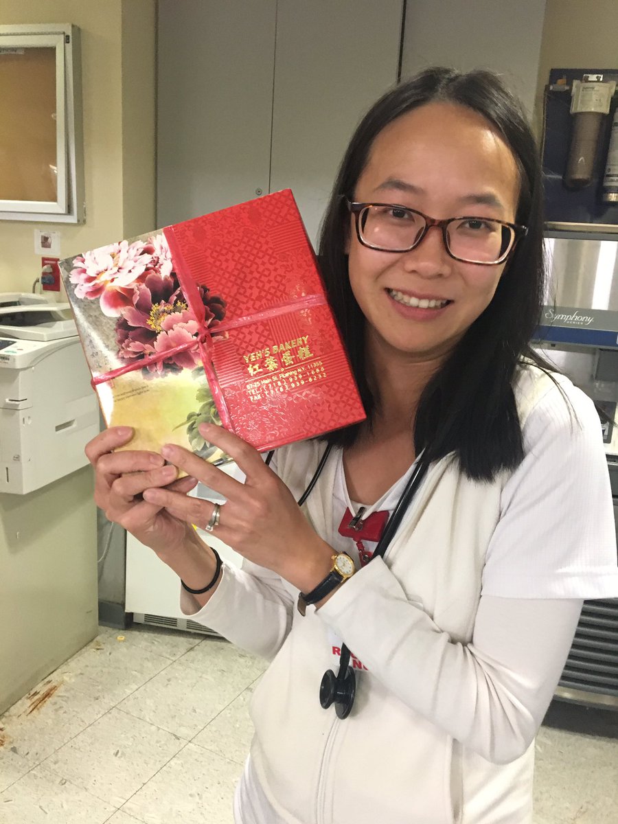 Thank you Florinda, family members were very happy with your care. #bestedinqueens # edRNs ❤️ mooncake