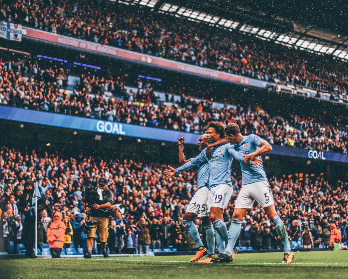 ManCity's tweet photo. Still celebrating? 😄 https://t.co/oGE0fq6o1X