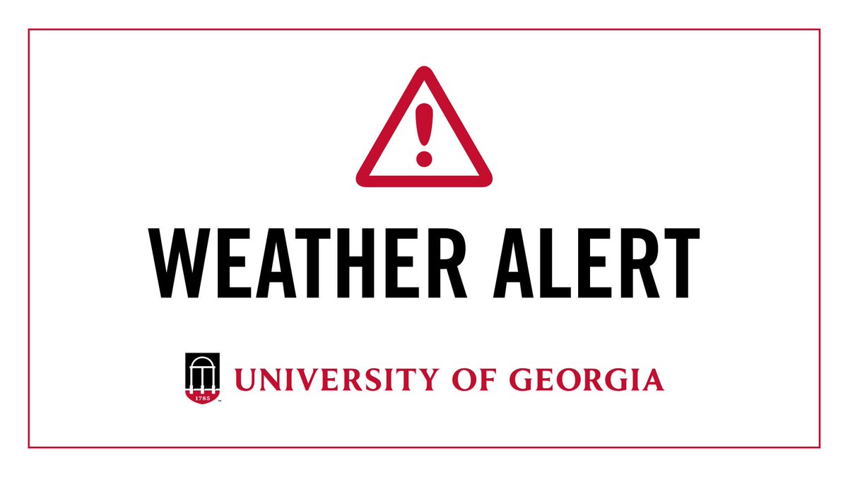 universityofga's tweet photo. #HurricaneIrma Update: UGA will be closed, classes and activities canceled on Monday, September 11. 

Updates ➡️ https://t.co/xlRLzpoCnz https://t.co/Y1iyTvWzgB