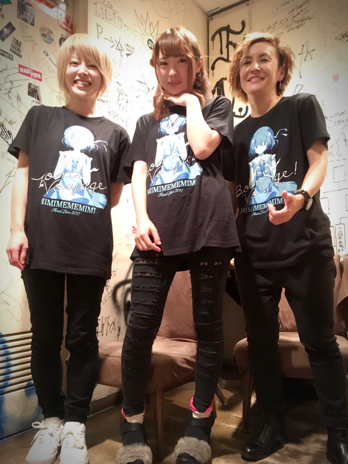 今村舞 まいまい みみめめmimi ラストlive終了しました 神曲を沢山作り出したみみめめmimi 歌詞も曲も本当に好き 今日のliveは 最高に盛り上がって最高に楽しかったです ゆきちゃん ちゃもーい バンドメンバー スタッフ