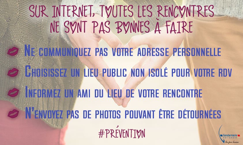 conseils de rencontres Internet sûrs