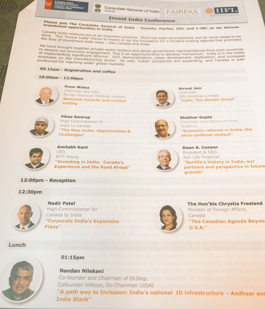GlobalPrashant's tweet photo. Honored to attend #InvestIndiaConference & opportunity to have #selfie with HC @VikasSwarup ๐ฎ๐ณ & HC @nadirypatel ๐จ๐ฆ @C_IBC #senecago https://t.co/TZeC7K5wBy