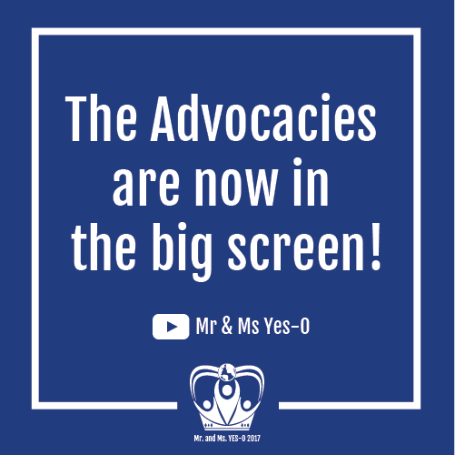 mrmsyeso17's tweet photo. The Advocacy Videos are out!

YouTube Channel: Mr &amp; Ms YES-O

The advocacy videos will be part in the voting system #YESO17👑 #SaveTheWaters https://t.co/oNVqRHRg7E