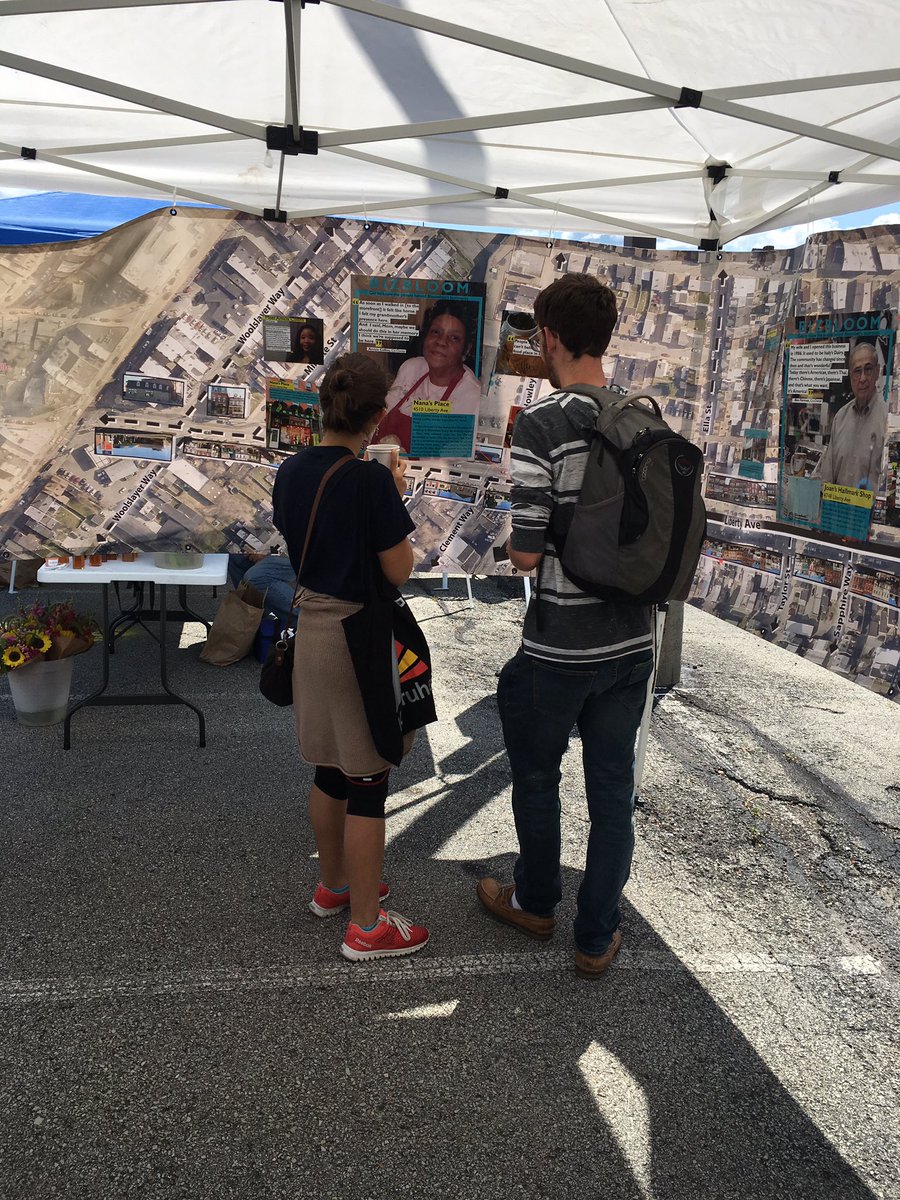 Great morning 4 some community engagement w/ <a href="/BloomfieldPGH/">Bloomfield PGH</a> at the <a href="/bloomfieldmrkt/">Bloomfield Sat Mrkt</a> !! Come read what makes Bloomfield unique at our tent