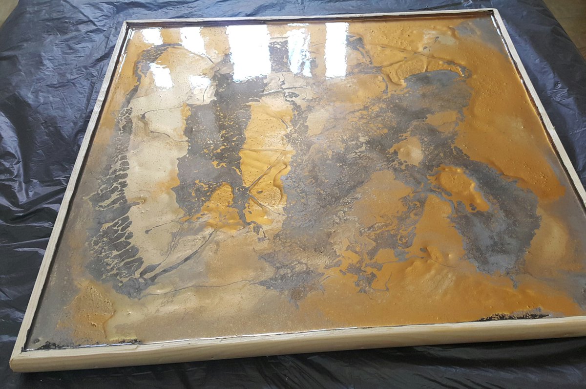 rayFlooring's tweet photo. Some of our new made Metallic Floors' samples "ray Flooring Me-Talik", 2-3.. https://t.co/u6fzfEDoIJ