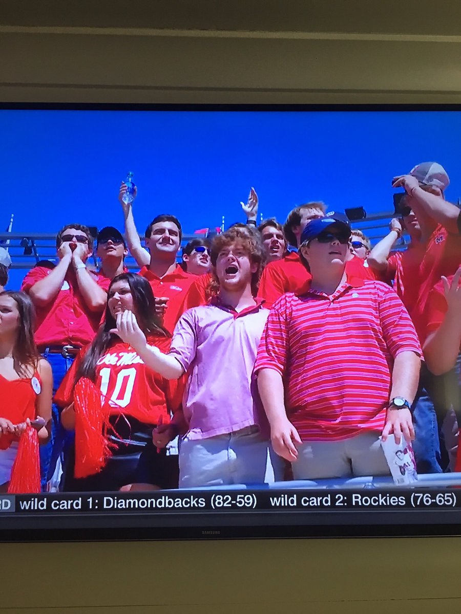 #BabyBro getting a little publicity on the ESPN. Making his Grove debut of the year #BelieveTheHype