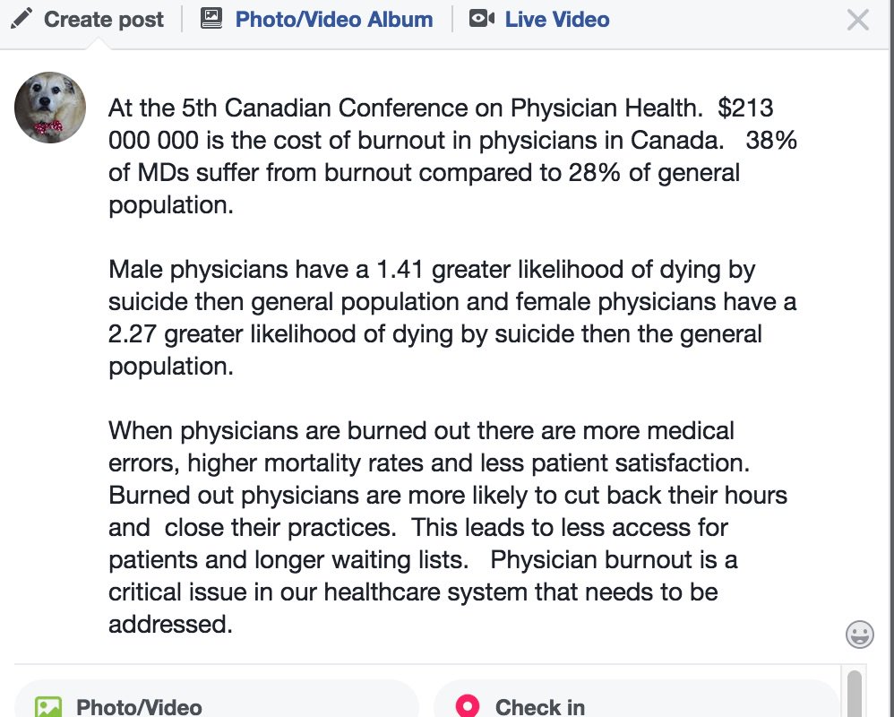 jbryson2007's tweet photo. @JustinTrudeau @Bill_Morneau Physician burnout, huge impact and cost.  Only going to get worse with your tax changes. https://t.co/ZqKZPUGBjU