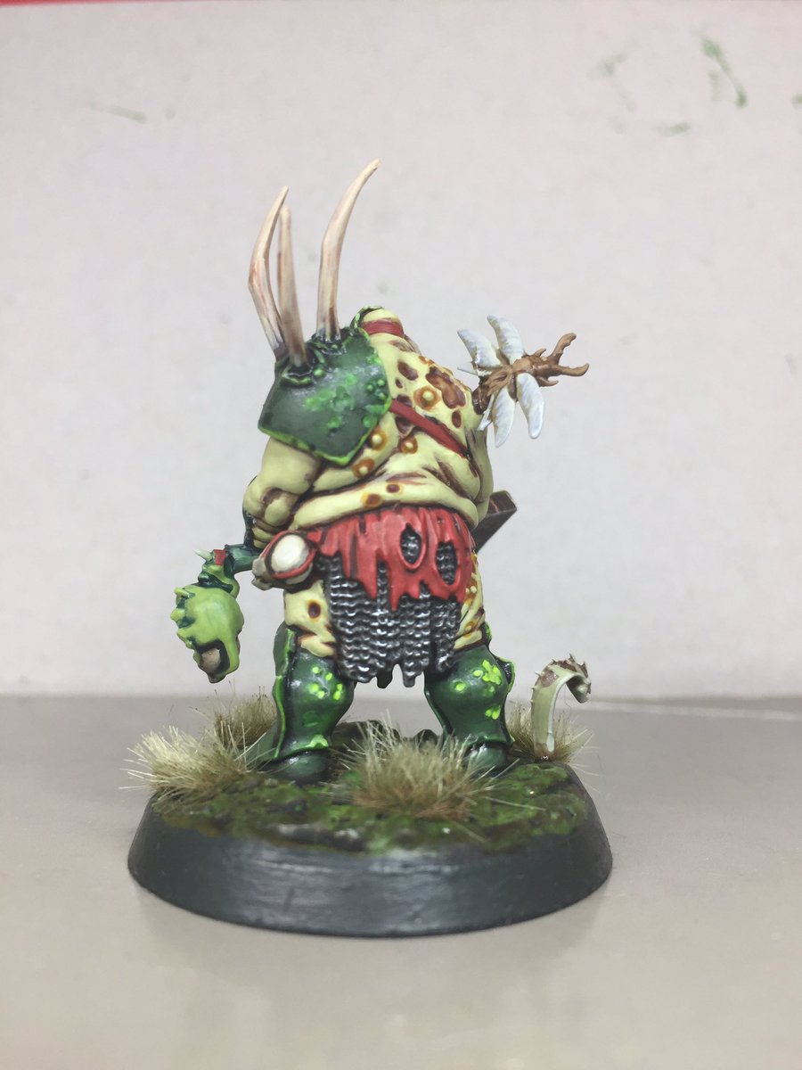 Scriboman1985's tweet photo. Another devoted gardner of the grandfather Nurgle! https://t.co/Fj4fKtSJ5n