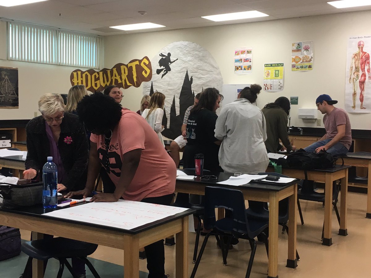 KgCreates's tweet photo. Building a Classroom Culture of High Expectations: Strategies for Learning. What a great group of educators! https://t.co/8gRi0mVUn3