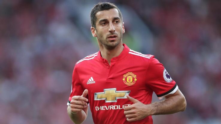 Sporf's tweet photo. Henrikh Mkhitaryan for @ManUtd in @PremierLeague this season:

Games: 🔴🔴🔴🔴
Assists: 🎯🎯🎯🎯🎯🎯

Magician 😎🎩 https://t.co/9FlF7uP08T