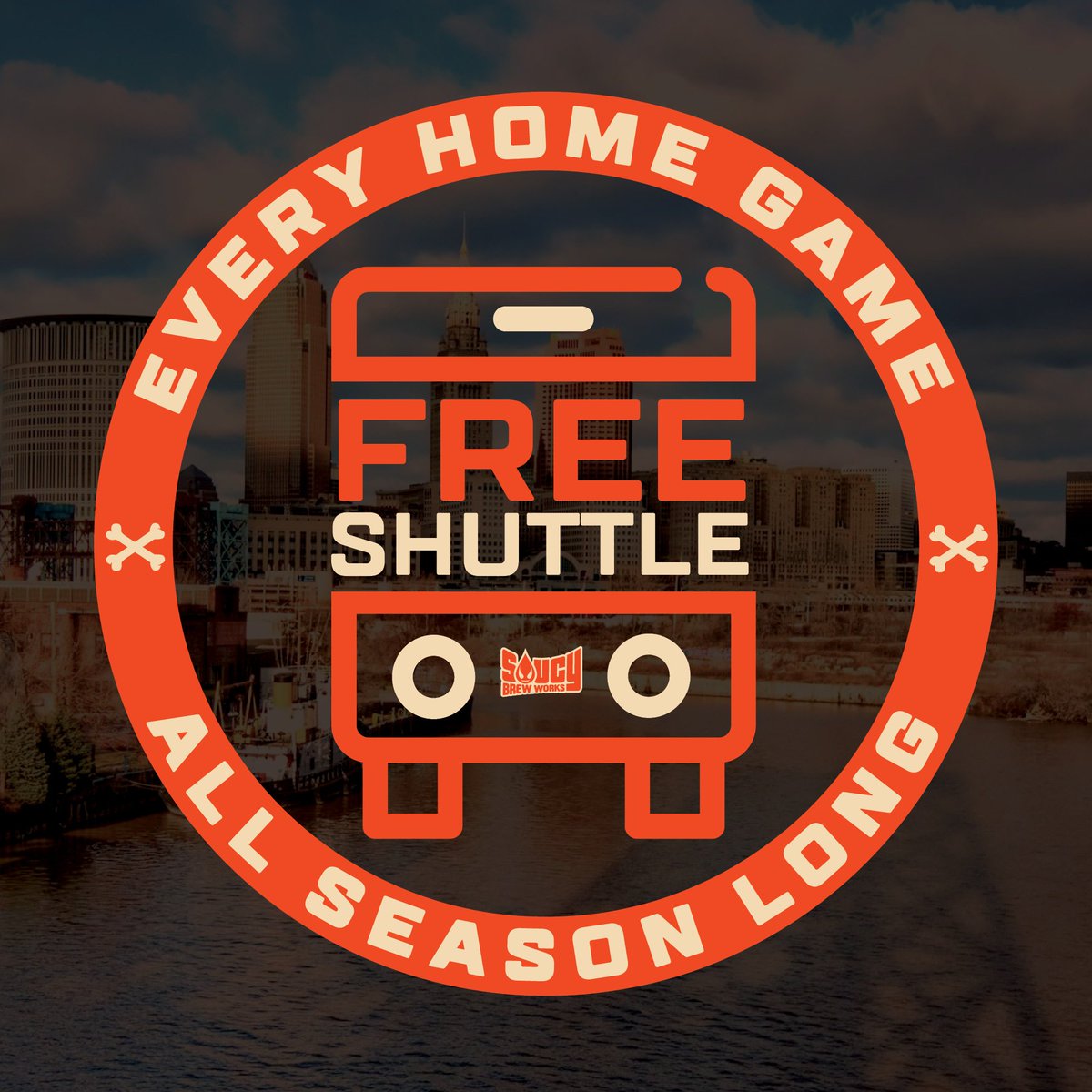 Tomorrow is the first official home game for our favorite football team. We're offering free shuttle service from Saucy to the Stadium.