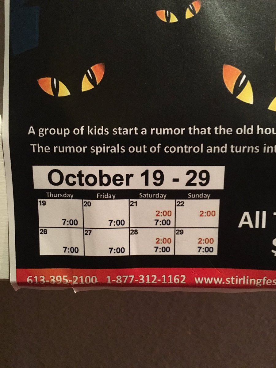 AdamJRBurr's tweet photo. Hilarious Haunted Mansion starts October 19th.  My kid got a part! #prouddad https://t.co/7oJ3xaRAxY