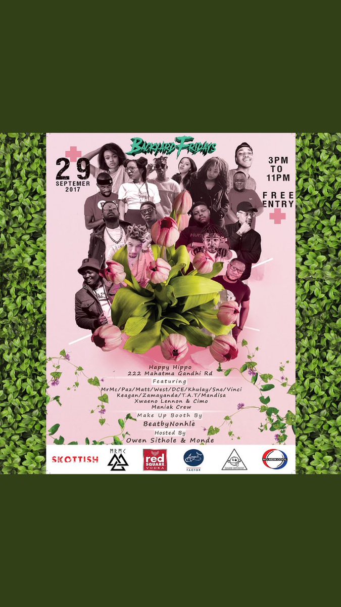 NhlanhlaNakani's tweet image. DBN! 29th of Sep let's meet up @HappyHippoAccom we hv a makeup booth,pop up stores and local artists @MrMcLuthuli