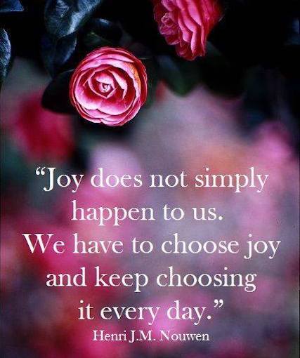 We have to choose #JOY & keep choosing it every day!

#JoyTrain #Kindness #Love #IQRTG #Peace #Blessed #IDWP #MentalHealth #Mindfulness #GoldenHearts #IAM #Quote #Mindset #kjoys00 #IAMChoosingLove #TuesdayMorning #TuesdayThoughts #TuesdayMotivation